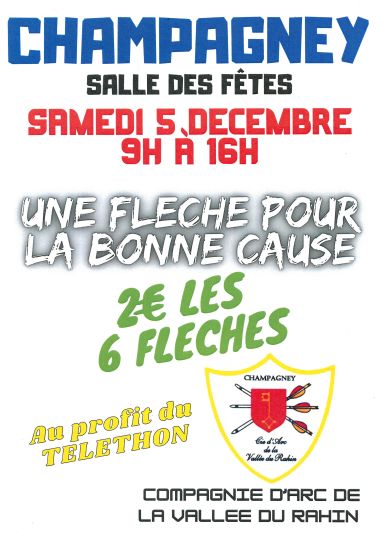 Une flèche pour la bonne cause